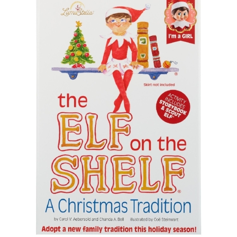 ELF Festive Girl Elf with Activity Set